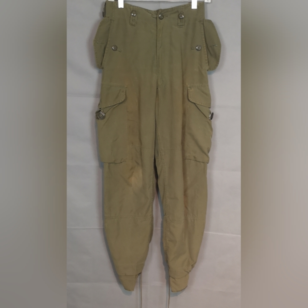 Deconstructed Unique Upcycled Utility Women's Pant